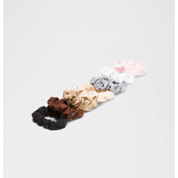 Lululemon Uplifting Scrunchies - 7 Pack